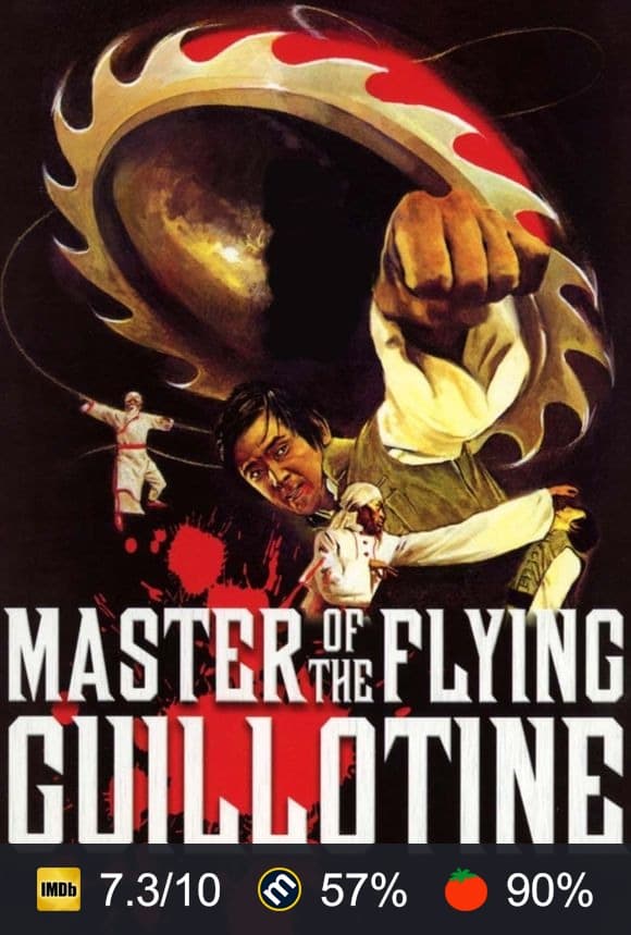 Master of the Flying Guillotine poster