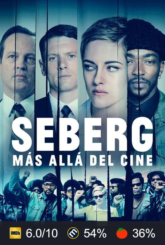 Cartel de Seberg: Más allá del cine