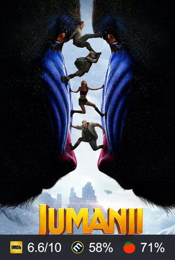 Cartel de Jumanji: Siguiente nivel