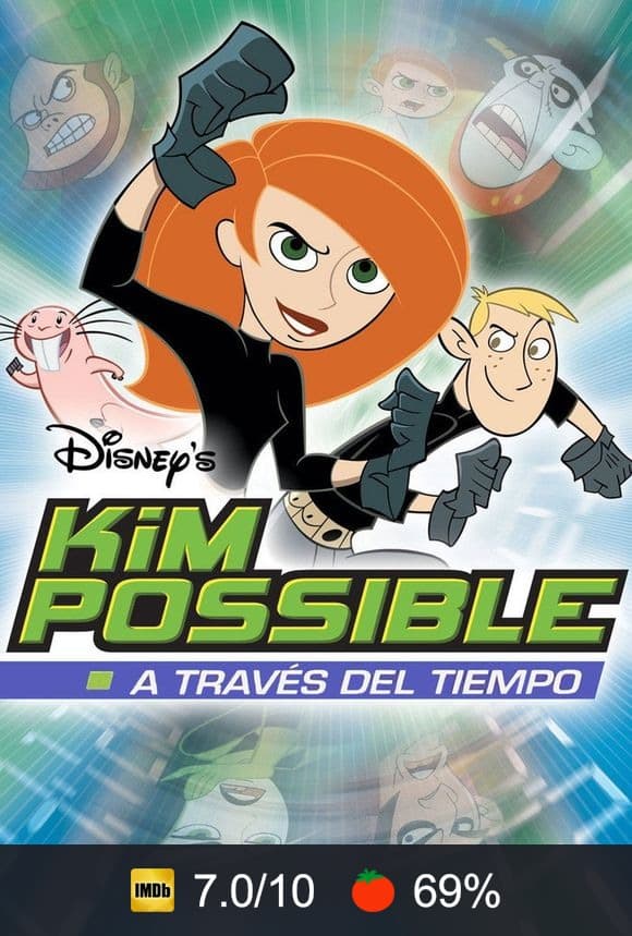 Cartel de Kim Possible: A través del tiempo