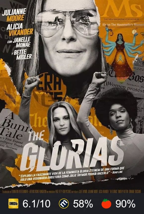 Cartel de The Glorias