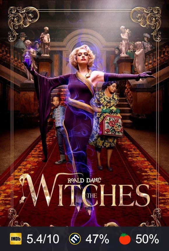 Roald Dahl's The Witches poster