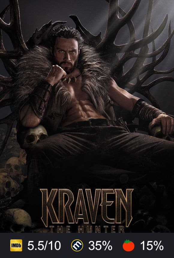 Kraven the Hunter poster
