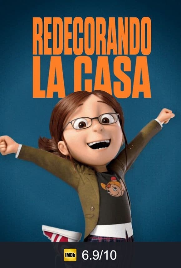 Cartel de Minions: Redecorando la casa
