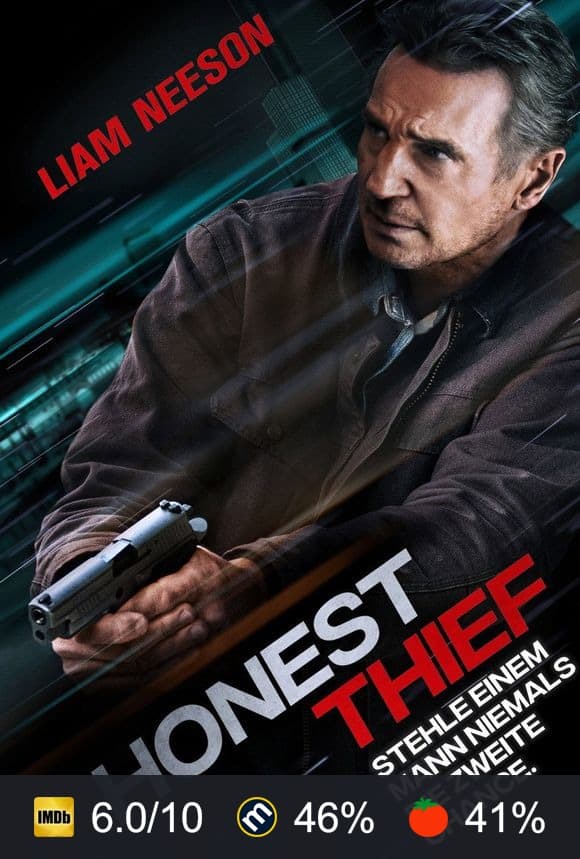Poster von Honest Thief - Ein fauler Deal