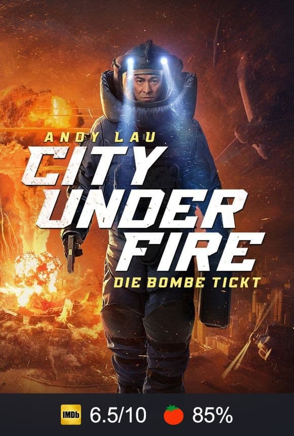 Poster von City under Fire - Die Bombe tickt