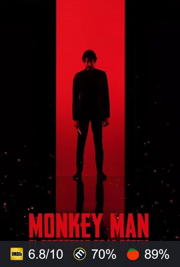 Cartel de Monkey Man