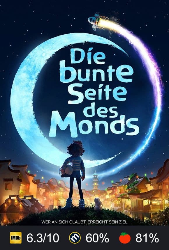 Poster von Die bunte Seite des Monds