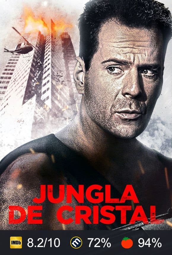Cartel de Jungla de cristal