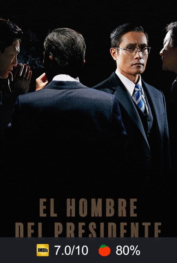 Cartel de El hombre del presidente