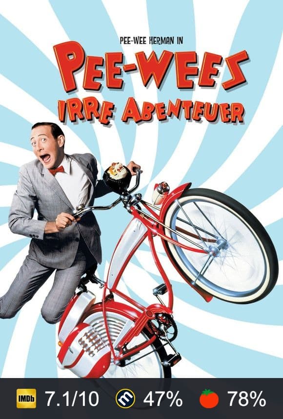Poster von Pee-Wee’s irre Abenteuer