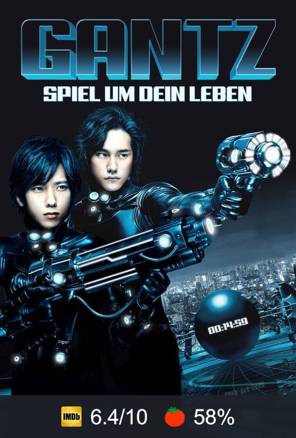 Poster von Gantz - Spiel um dein Leben