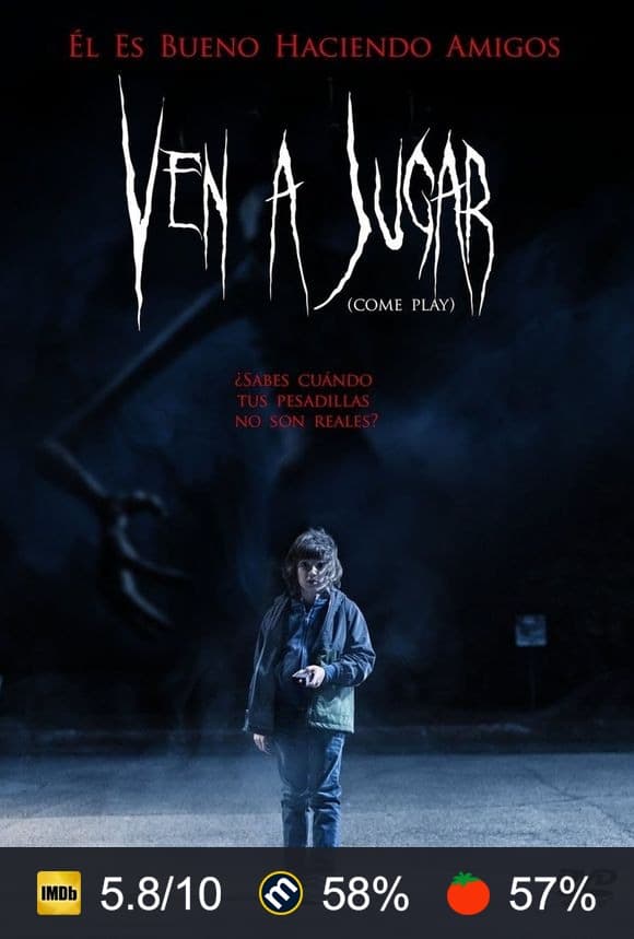Cartel de Ven a Jugar