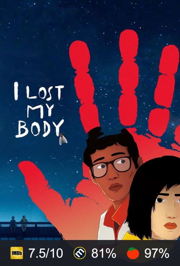 I Lost My Body poster