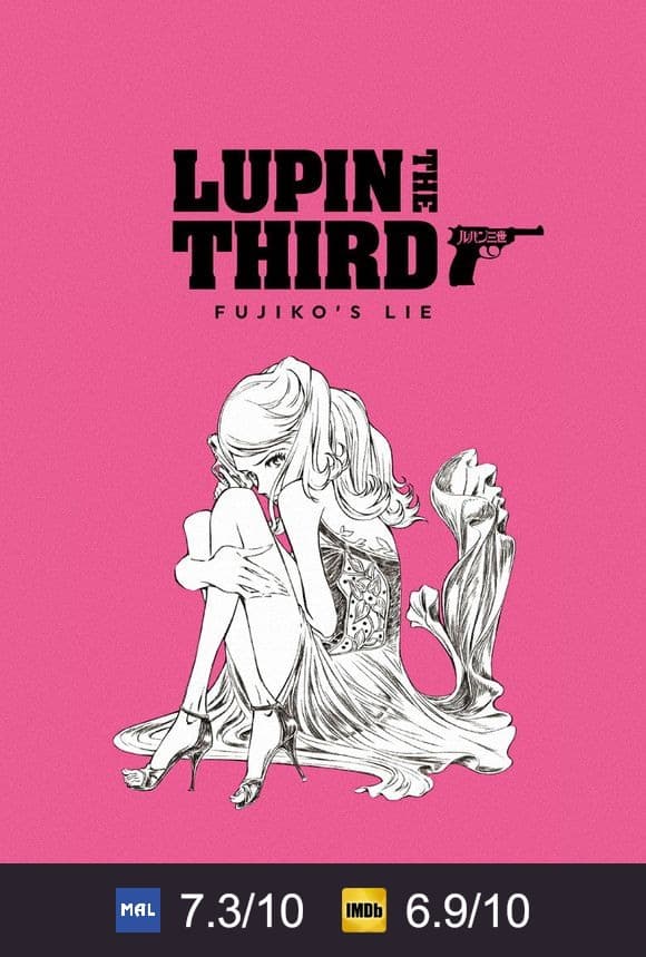 Cartel de Lupin III: La mentira de Fujiko Mine