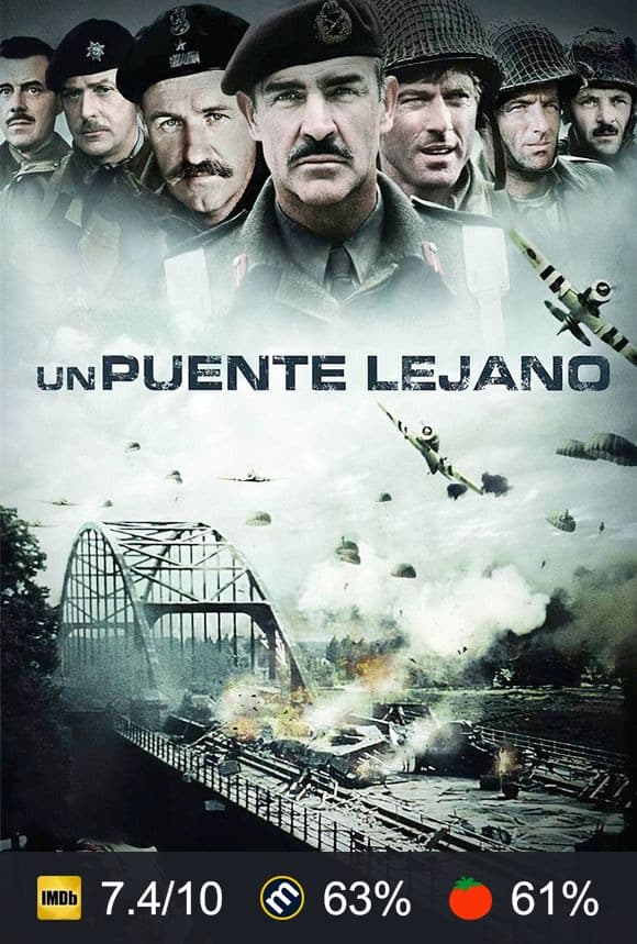Cartel de Un puente lejano