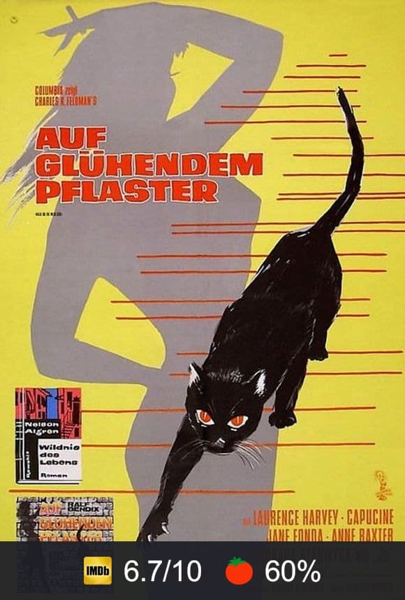 Poster von Auf glühendem Pflaster