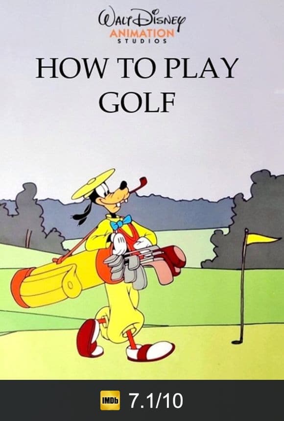 How to Play Golf poster