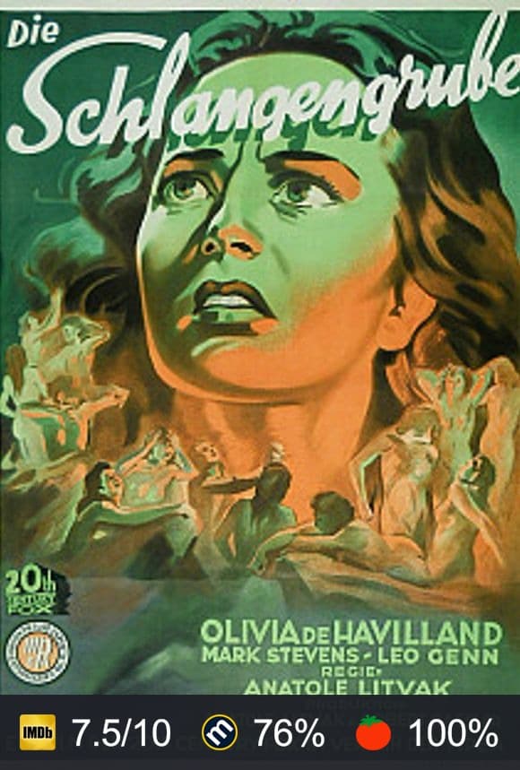 Poster von Die Schlangengrube