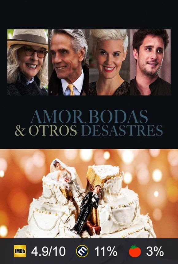 Cartel de Amor Bodas y Otros Desastres