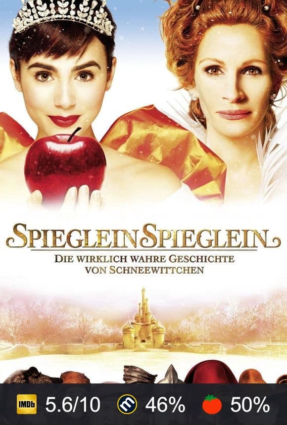 Poster von Spieglein Spieglein - Die wirklich wahre Geschichte von Schneewittchen