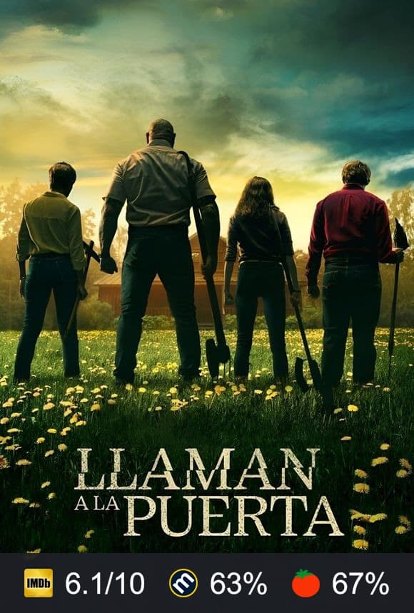 Cartel de Llaman a la puerta