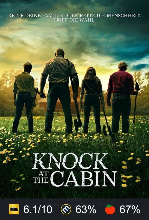 Poster von Knock at the Cabin