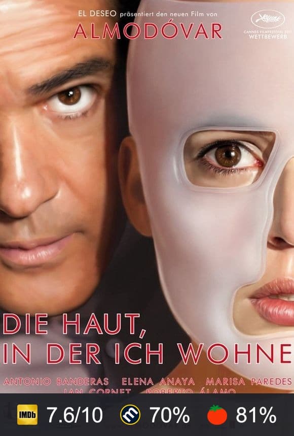 Poster von Die Haut, in der ich wohne