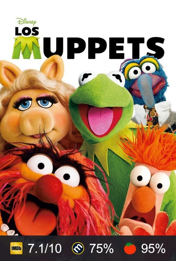 Cartel de Los Muppets