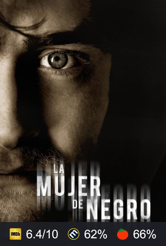 Cartel de La mujer de negro