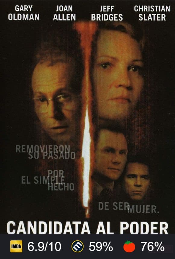 Cartel de Candidata al poder