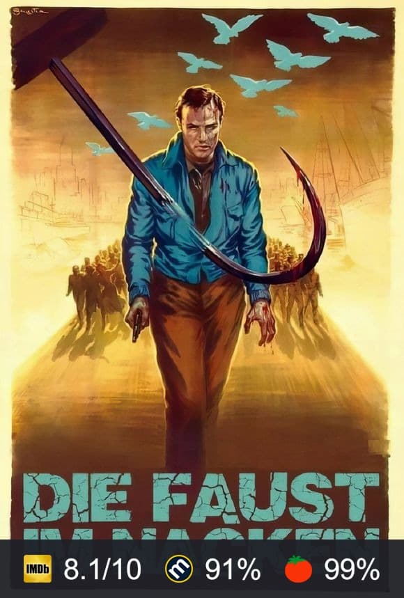Poster von Die Faust im Nacken