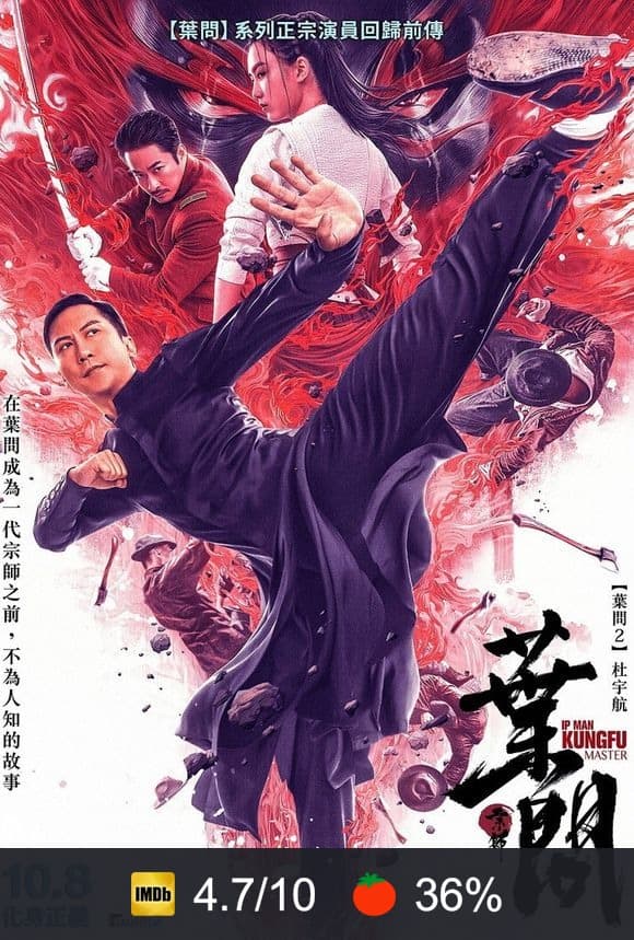 Cartel de Ip Man: Kung Fu Master