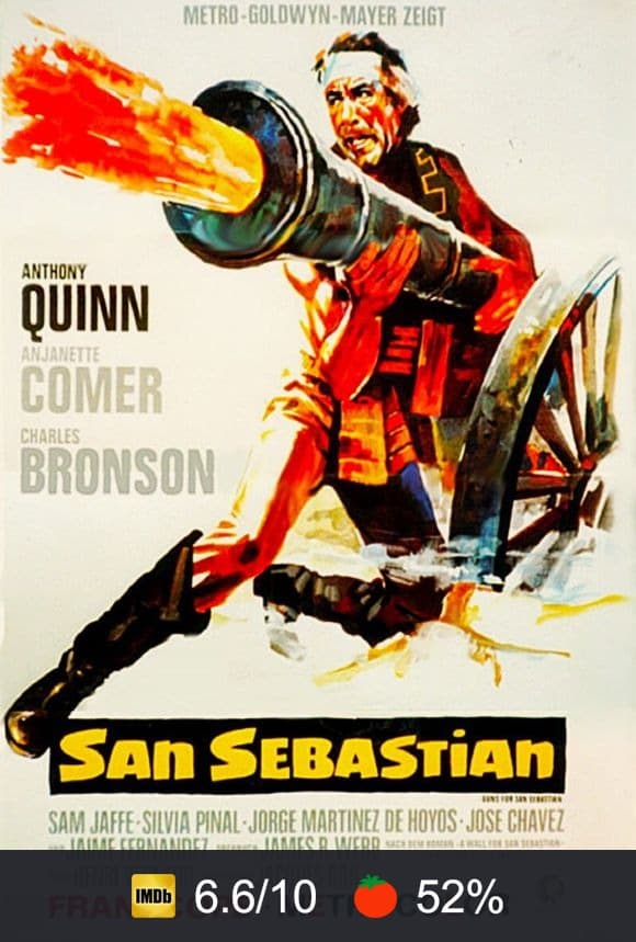 Poster von Die Hölle von San Sebastian