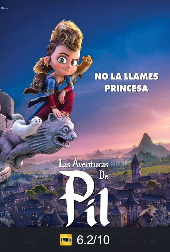 Cartel de Las aventuras de Pil