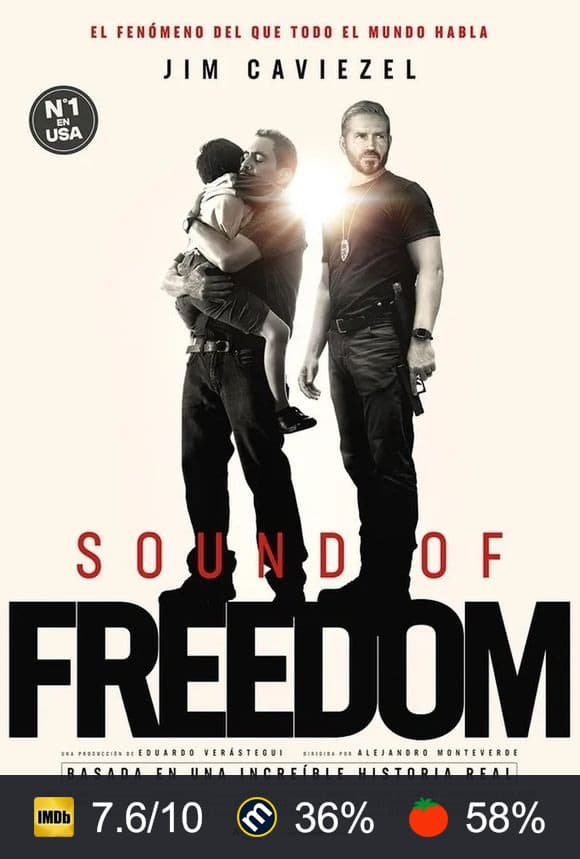 Cartel de Sound of Freedom