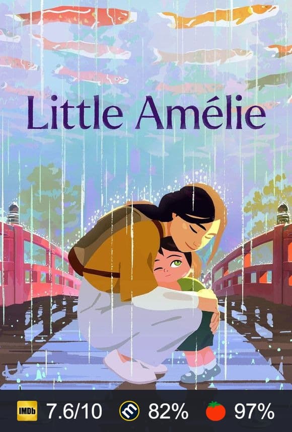 Cartel de Amélie y los secretos de la lluvia