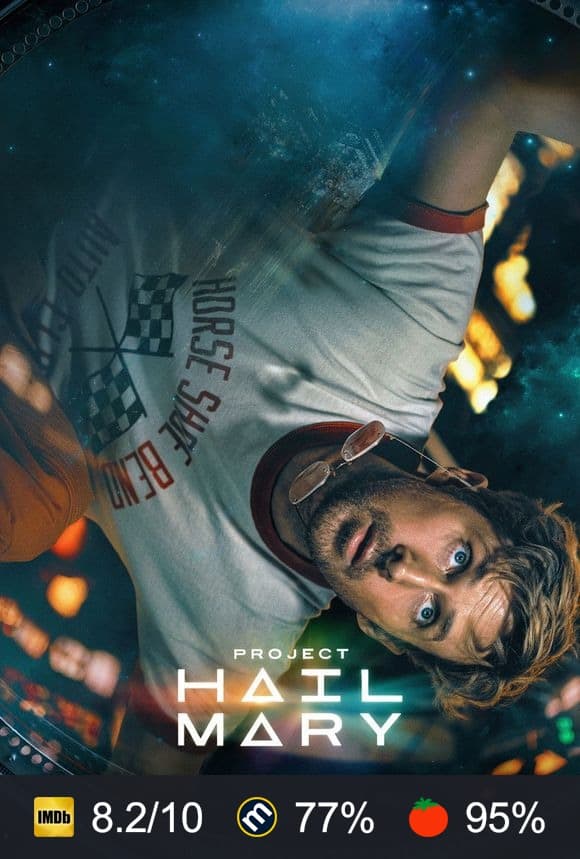 Project Hail Mary poster
