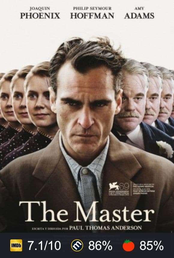 Cartel de The Master