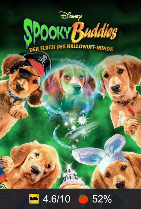 Poster von Spooky Buddies - Der Fluch des Hallowuff-Hunds