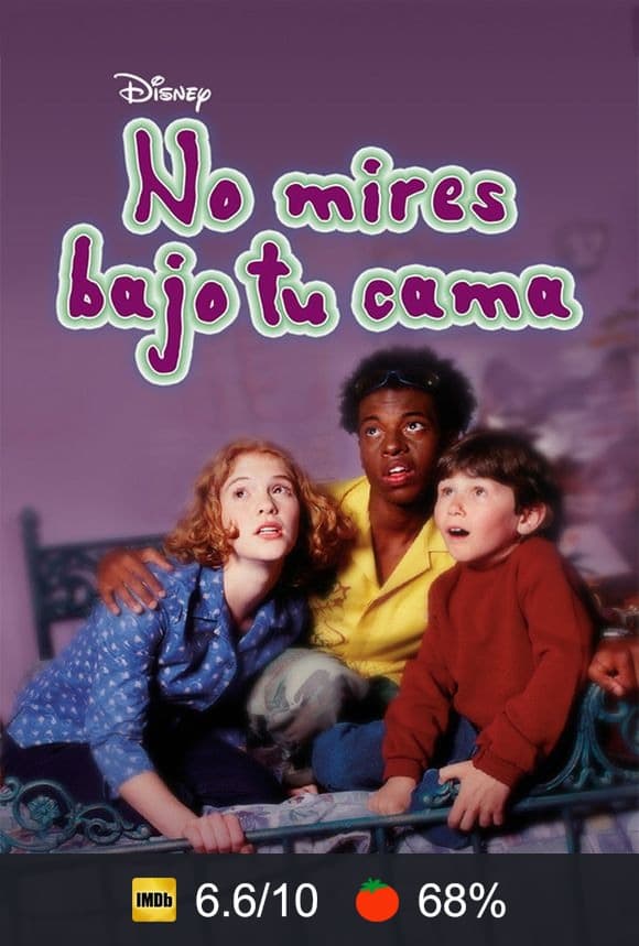 Cartel de No mires bajo tu cama