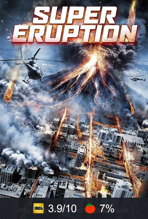 Cartel de Súper Erupción