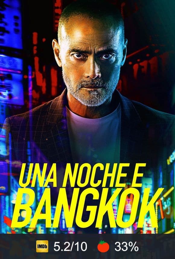 Cartel de Una Noche En Bangkok