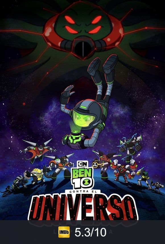 Cartel de Ben 10 contra el Universo: La película