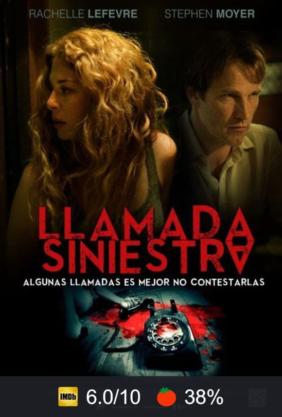 Cartel de Llamada Siniestra