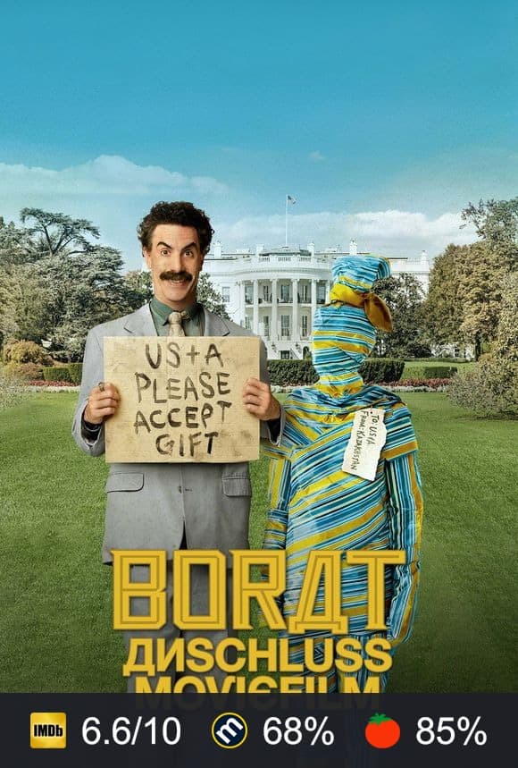 Poster von Borat Anschluss-Moviefilm
