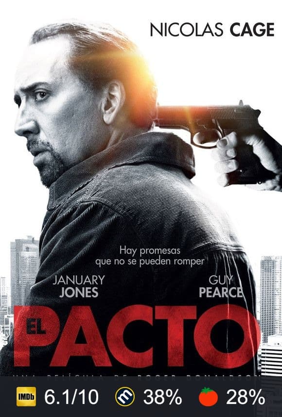 Cartel de El pacto