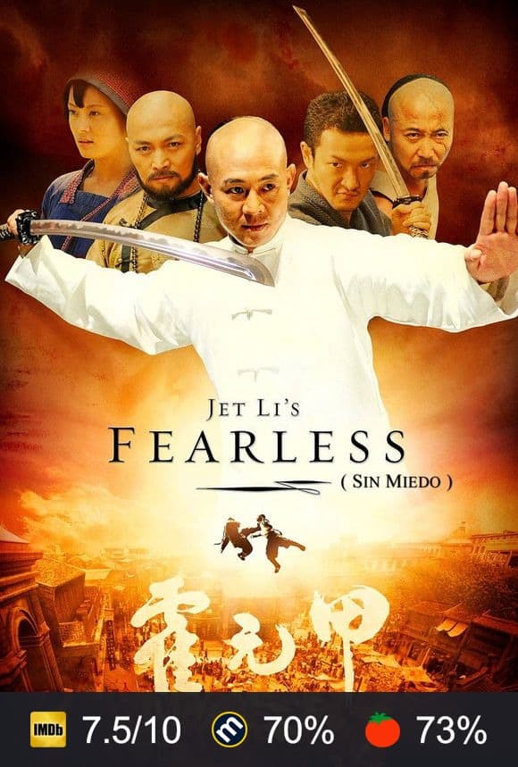 Cartel de Fearless - Sin miedo