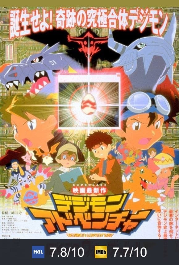 Poster von Digimon Adventure: Our War Game