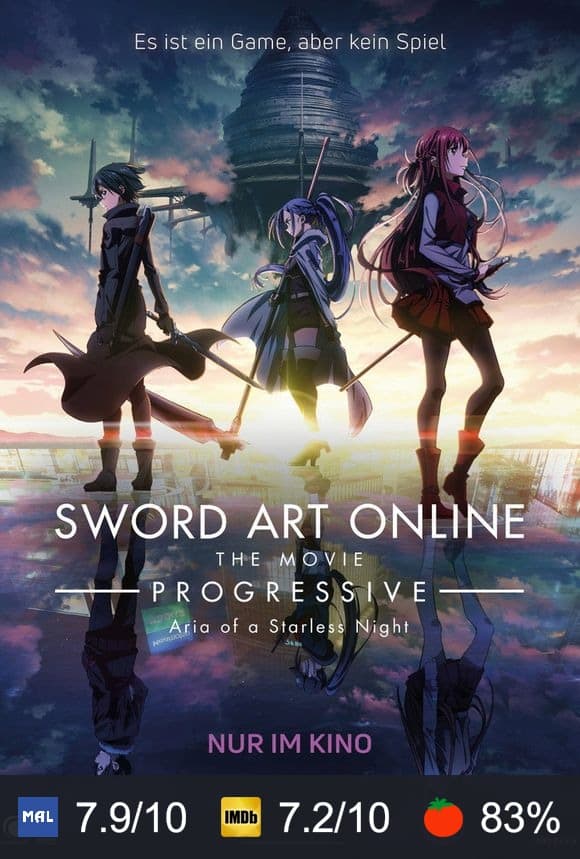 Poster von Sword Art Online the Movie -Progressive- Aria of a Starless Night